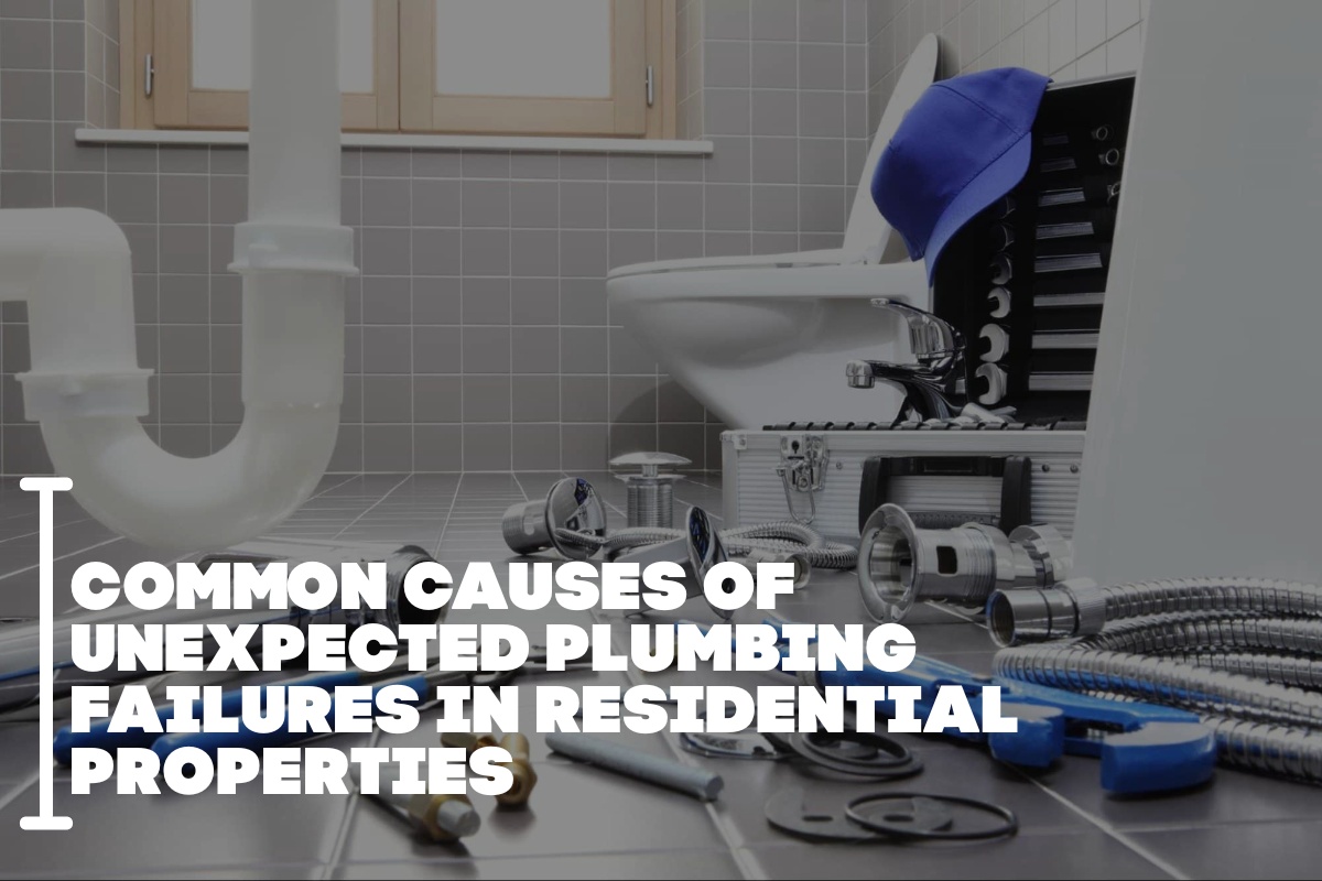 Common Causes Of Unexpected Plumbing Failures In Residential Properties