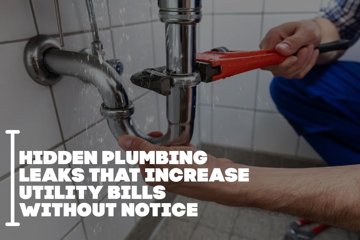 Hidden Plumbing Leaks That Increase Utility Bills Without Notice