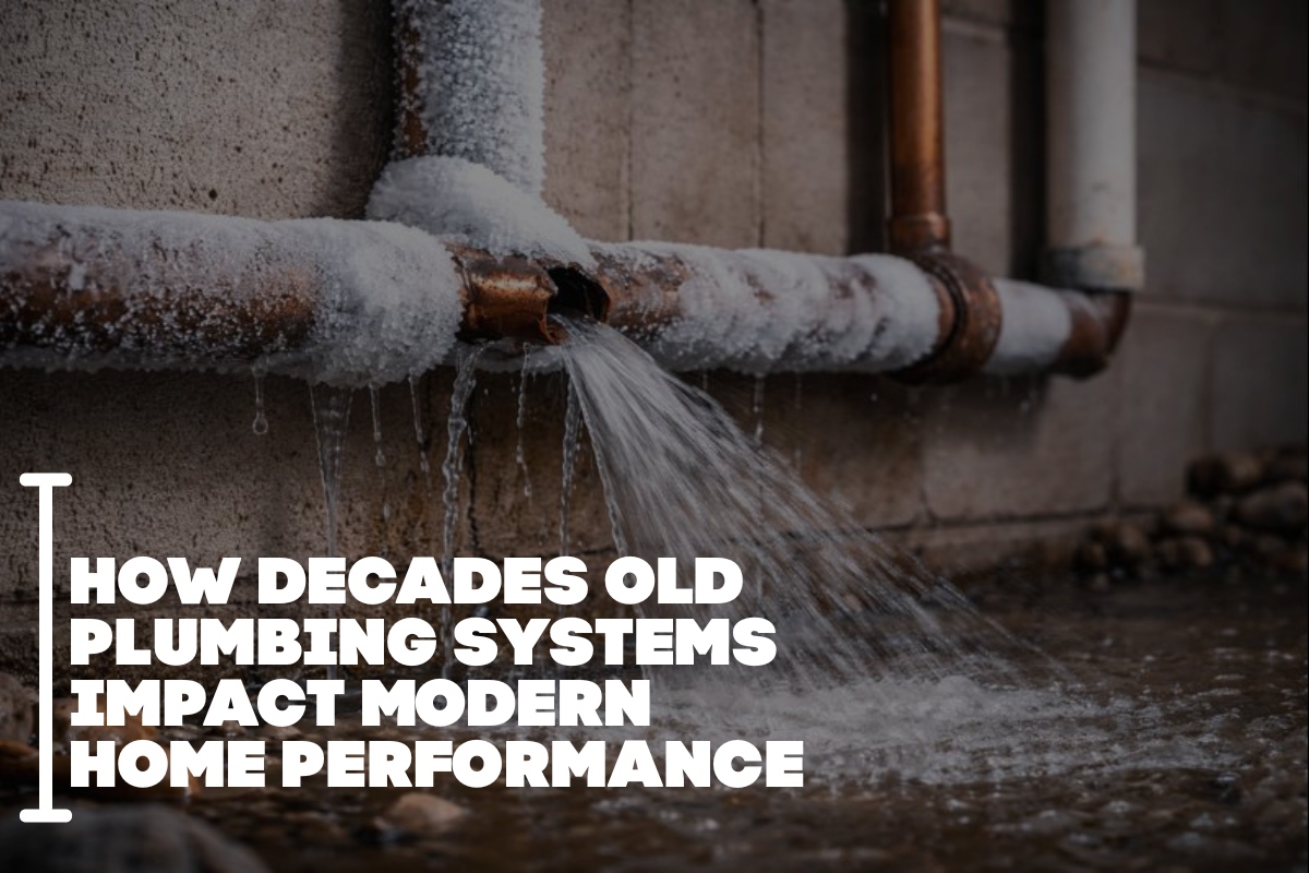 How Decades Old Plumbing Systems Impact Modern Home Performance