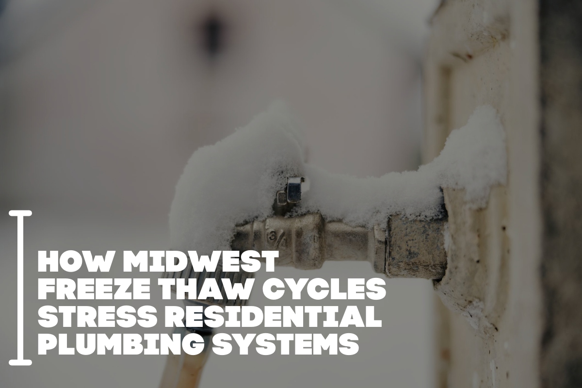How Midwest Freeze Thaw Cycles Stress Residential Plumbing Systems