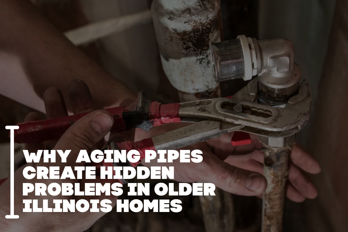 Why Aging Pipes Create Hidden Problems In Older Illinois Homes